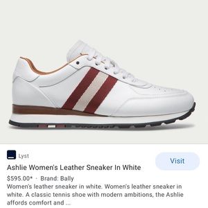 ☀️Authentic Bally Premium leather sneakers☀️